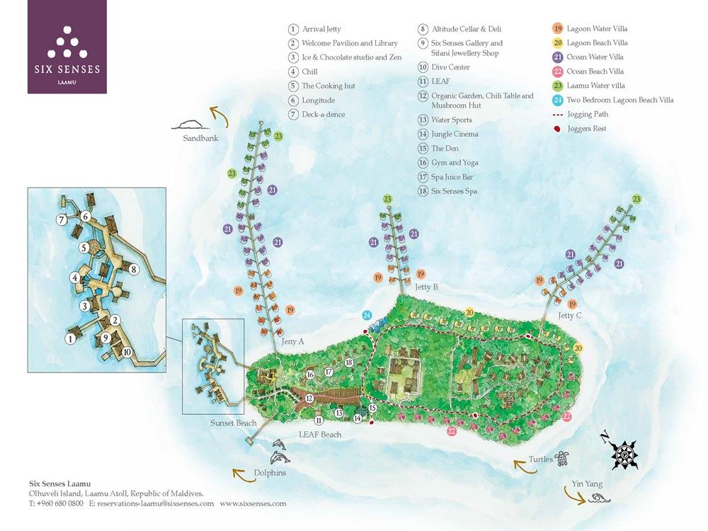 Sun siyam olhuveli карта острова